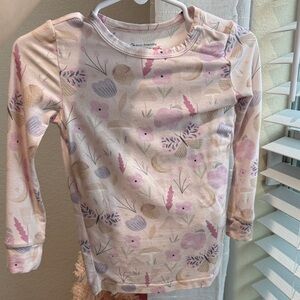 Floral Long Sleeve Kids Top